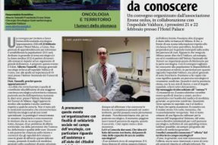 Oncologia e territorio: le risorse comasche da conoscere